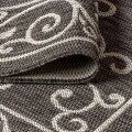 Jonathan Y SANTA MONICA Black SMB106G 3ft.-11in. Square Rug