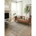 Angela Rose x Loloi Aubrey Aqua / Sand AUB-02 2 ft. 6 in. X 9 ft. 6 in. Rectangle Rug