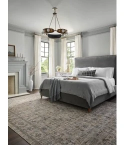Jean Stoffer x Loloi Katherine Beige / Mist KES-03 9 ft. 6 in. X 9 ft. 6 in. Round Rug