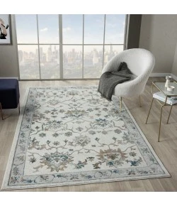 Rugs Town Ivory GALAC 2ft.3in. x 8ft.9in. Runner Rug