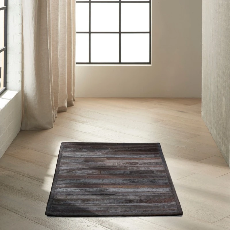 Calvin Klein Home Prairie Area Rug PRA1 Black