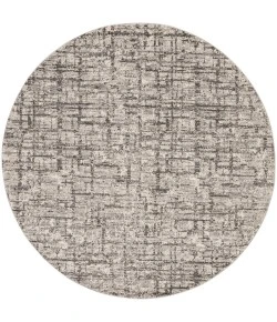 Calvin Klein CK950 Rush CK952 Ivory Grey 6 ft. Round Area Rug