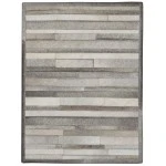 Calvin Klein Home Prairie PRA1 Silver 2 ft. X 3 ft. Area Rug