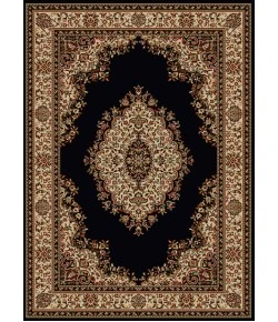 Radici USA Como 1595/1212 Black Rug 7 ft. 9 X 11 ft. Rectangle