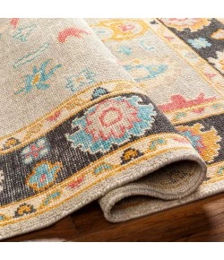 Surya Kars KSA2300 Black Light Blue Area Rug 2 ft. 6 in. X 10 ft. Runner