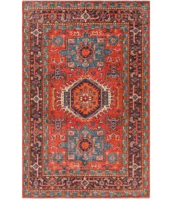 Surya Kars KSA2306 Red Blue Area Rug 2 ft. 6 in. X 10 ft. Runner
