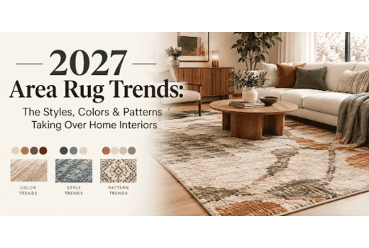 2027 Area Rug Trends: The Styles, Colors & Patterns Taking Over Home Interiors