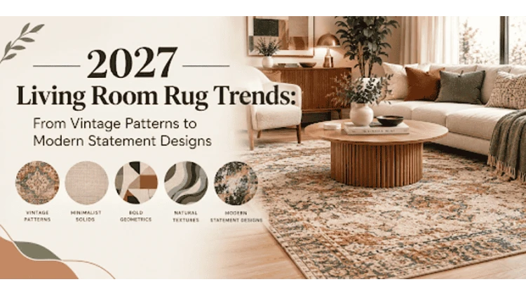 2027 Living Room Rug Trends: From Vintage Patterns to Modern Statement Designs