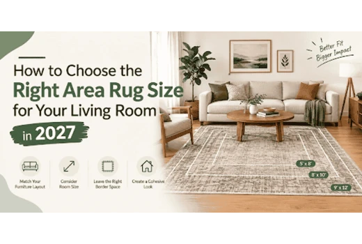 How to Choose the Right Area Rug Size for Your Living Room in 2027