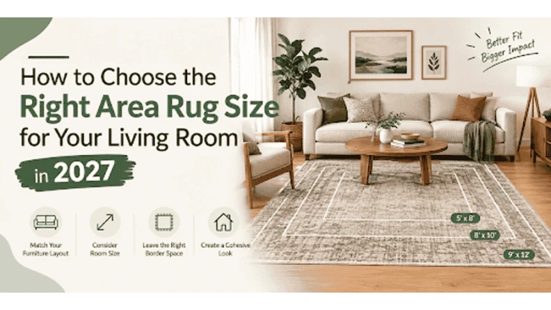 How to Choose the Right Area Rug Size for Your Living Room in 2027